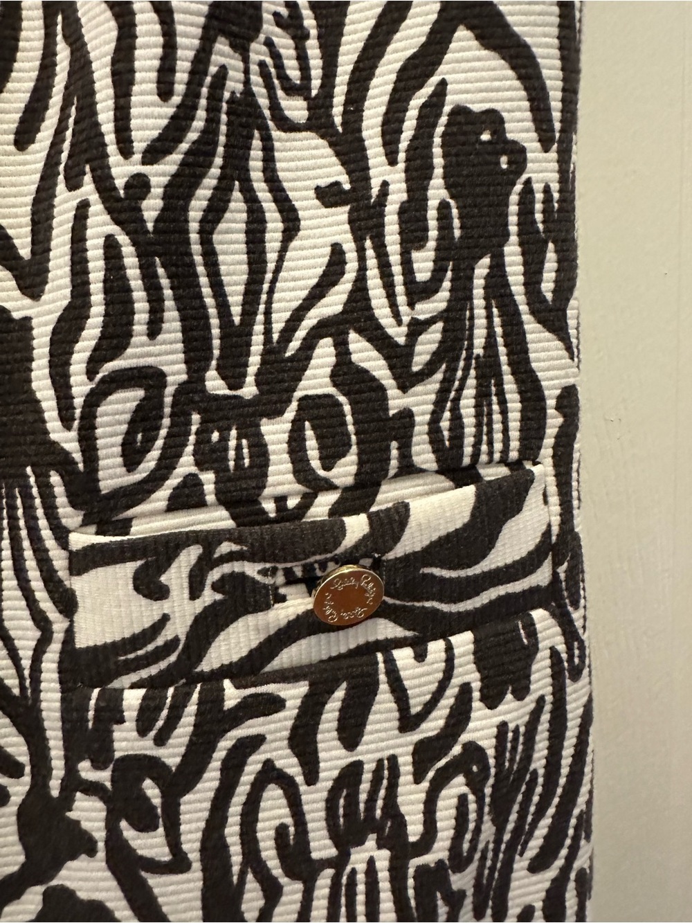 Lilly Pulitzer Layton Dress in Cameo White Full Entourage 🦓 - Picture 4 of 10
